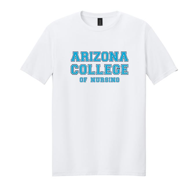 Show details for AZCN Collegiate Tee, White