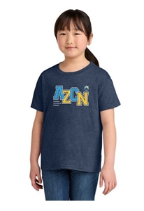 Show details for Youth AZCN Shirt, Heathered Navy